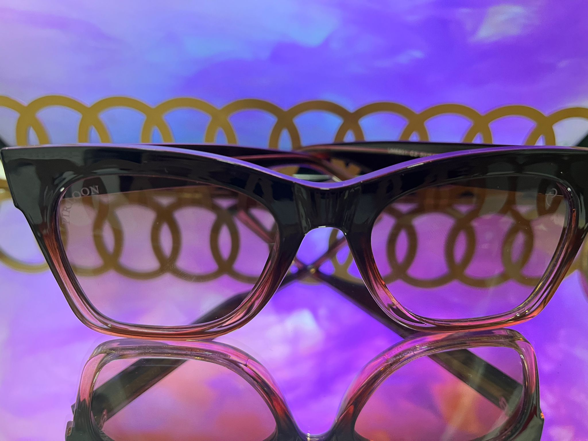 Pirloon – "Velvet Ombré" Serisi: Premium Cat-Eye Güneş Gözlüğü - Görsel 2